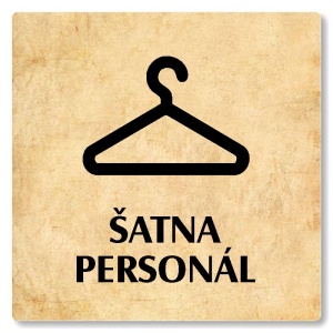 Šatna personál, 100x100mm, pergamen, Nevada